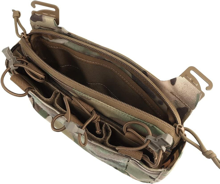 G-Hook DOPE Front Flap Double Stack Abdominal Fanny Pack Dreifache Magazintasche für Tactical Chest