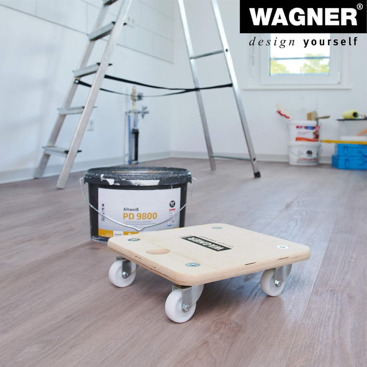 WAGNER Transporthilfe MM 1352 I 29 x 29 cm – ideal für Unhandliches, Geräte &amp; Möbel I Tragkraft 250