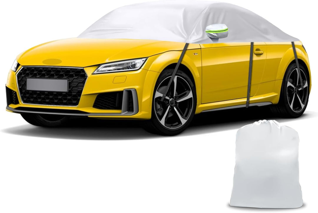 Halbe Autoabdeckung Ersatz für Audi TT 1998-2024, Softtop-Dachschutz-Autoabdeckung Wasserdicht, Halb