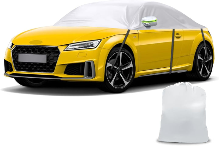 Halbe Autoabdeckung Ersatz für Audi TT 1998-2024, Softtop-Dachschutz-Autoabdeckung Wasserdicht, Halb