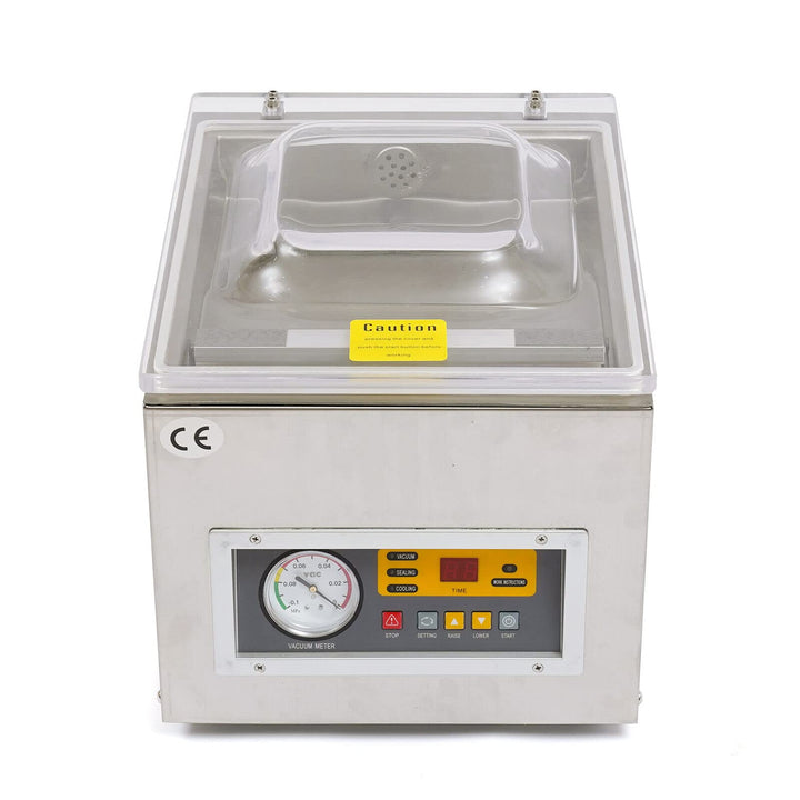 Vakuumierer Vakuumiergerät Vacuum Sealer | Lebensmittel Vakuumiergerät | Edelstahl | 220V | Kompakt