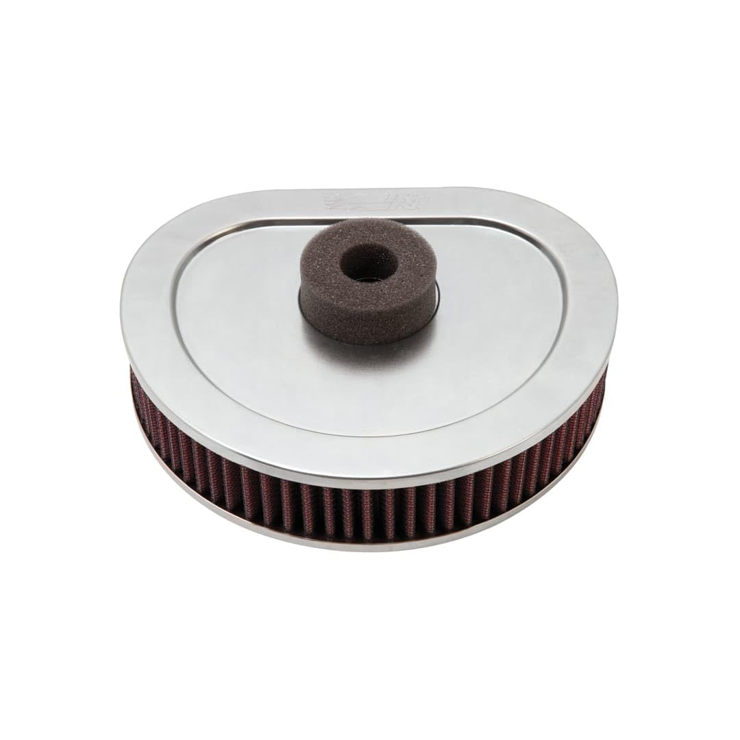 K&N HD-1390 Motorrad Tauschluftfilter Rot