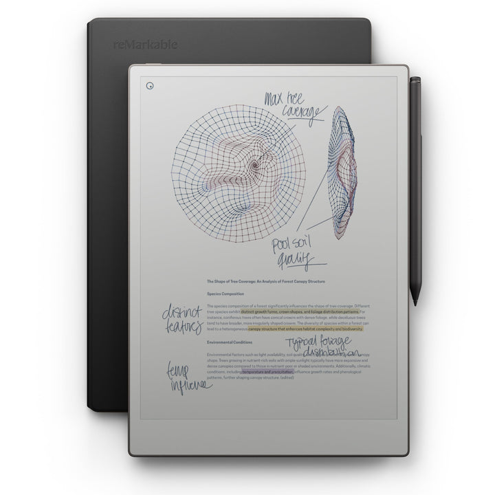 reMarkable Paper Pro-Bundle – Leder-Folio-Schutzhülle | 30,6 cm (11,8 Zoll) Farbdisplay und Leselamp