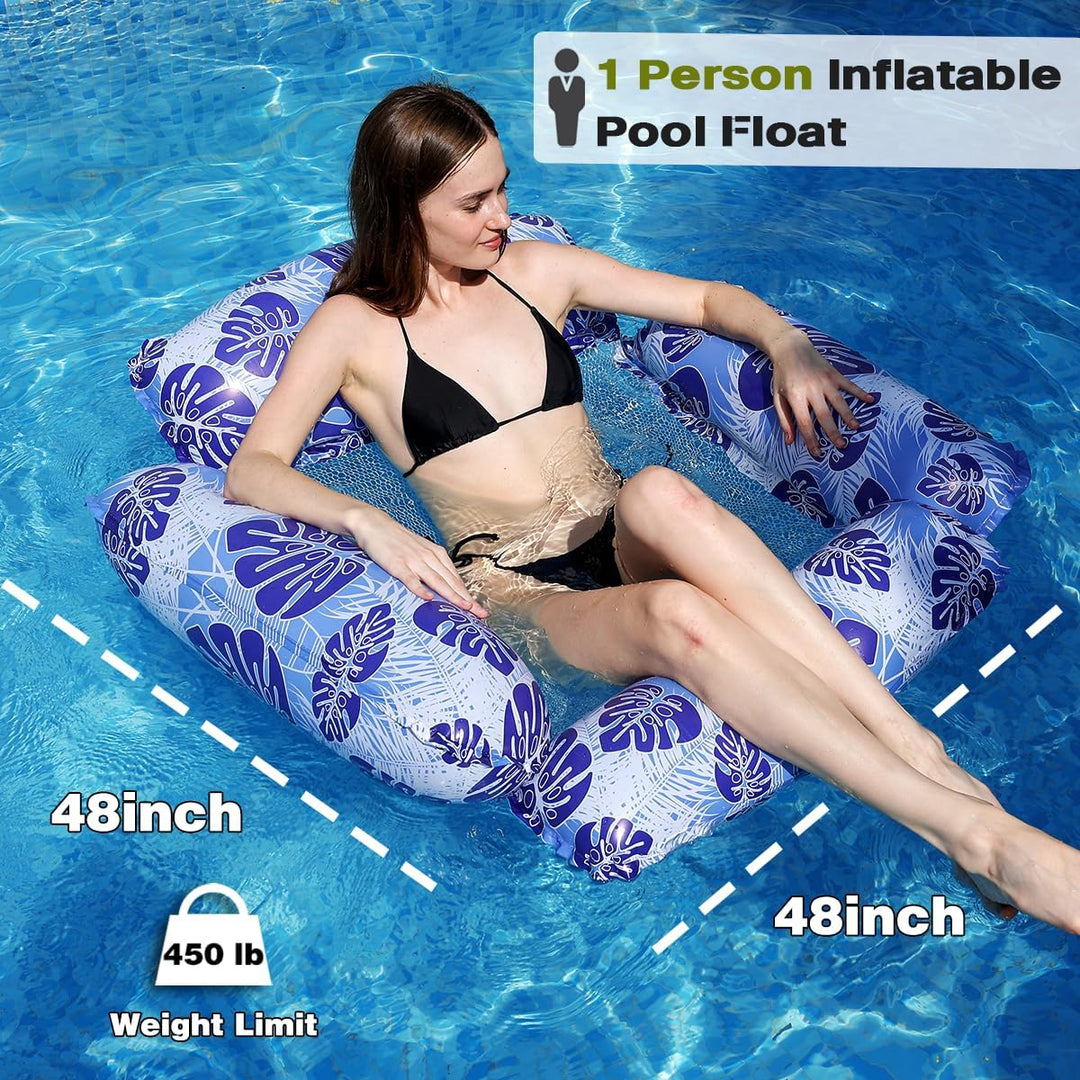 Aufblasbarer Monstera Pool Float, grosser Wasserspielplatz für Kinder und Erwachsene. Schwimmende Li