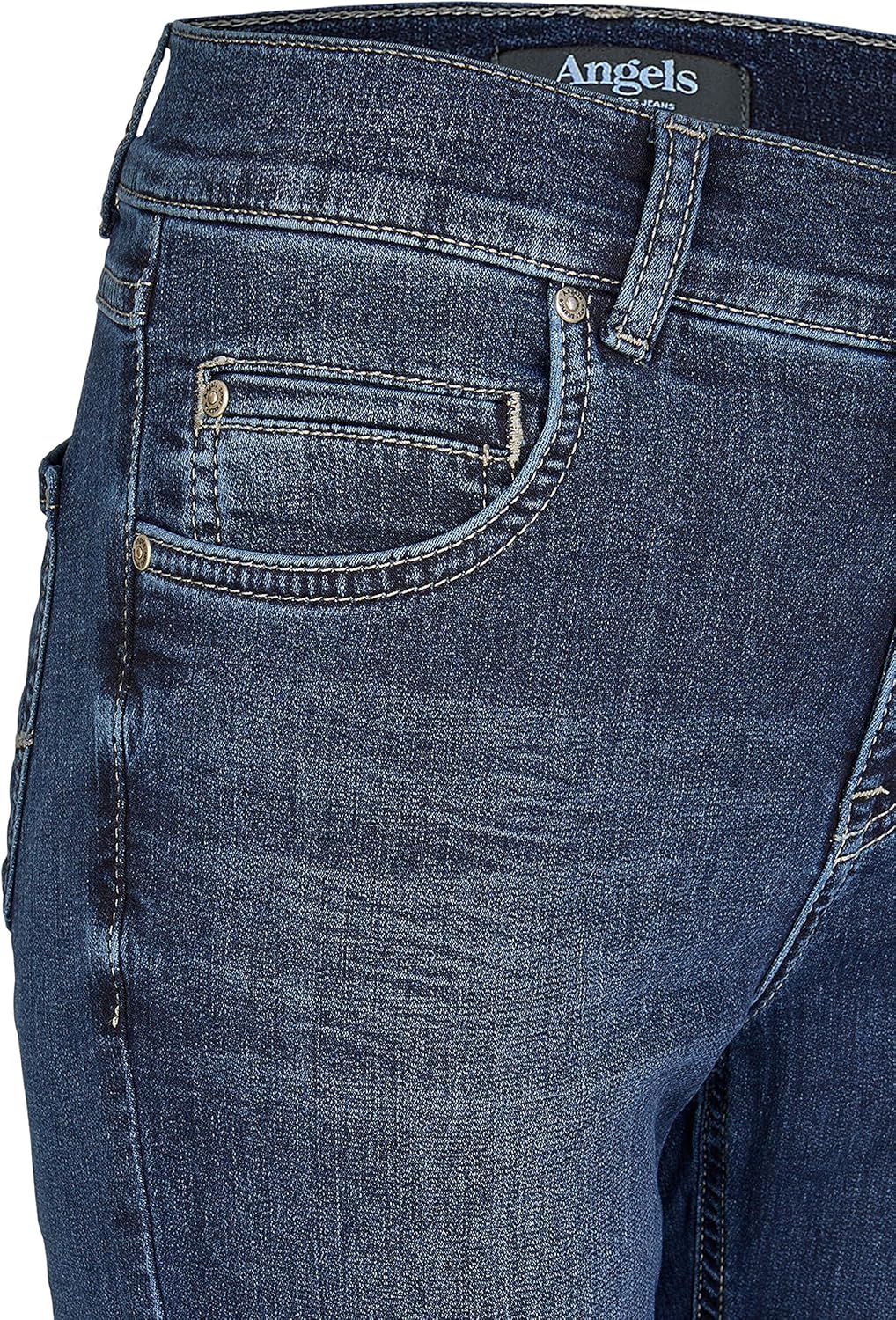 ANGELS Damen Jeans 'Cici' in Coloured Denim