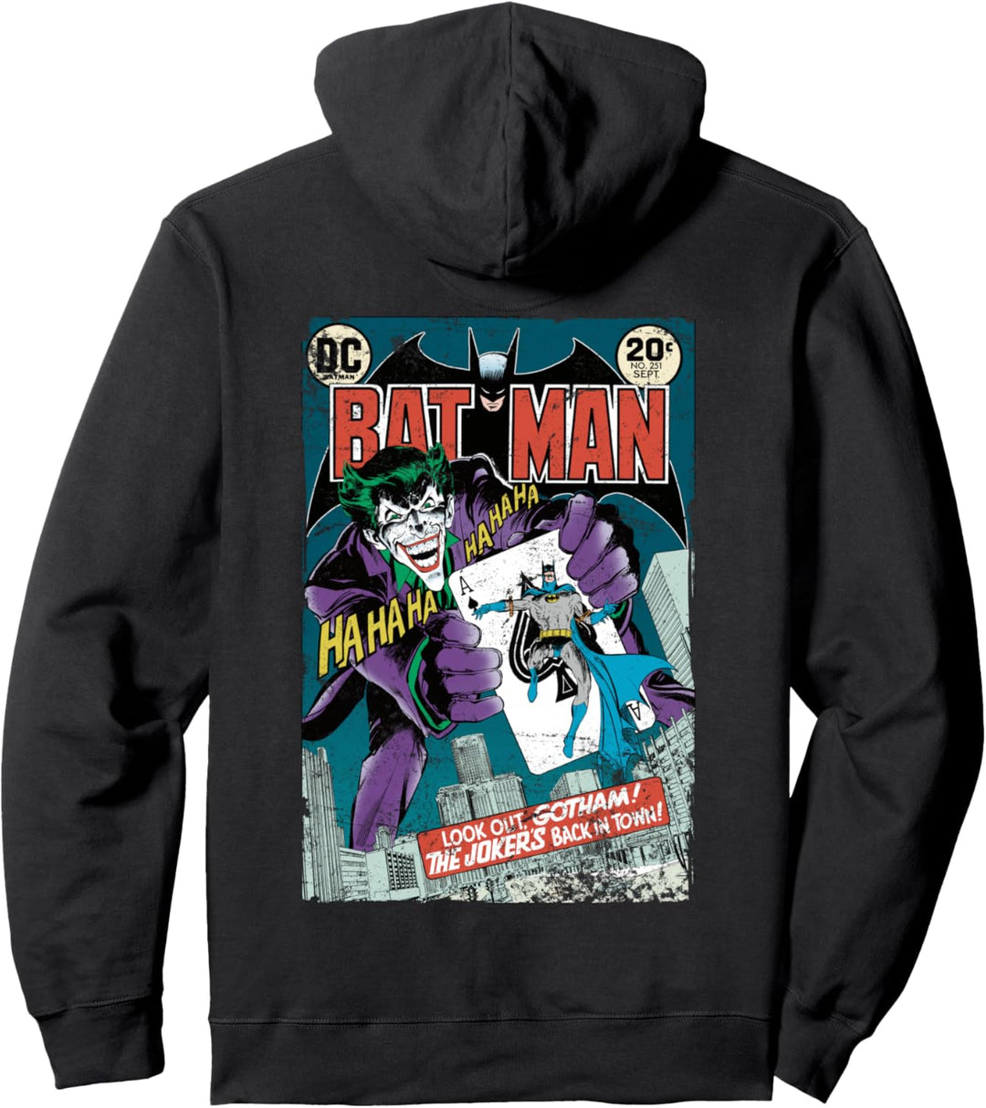 DC Batman Cover 251 Joker Pullover Hoodie