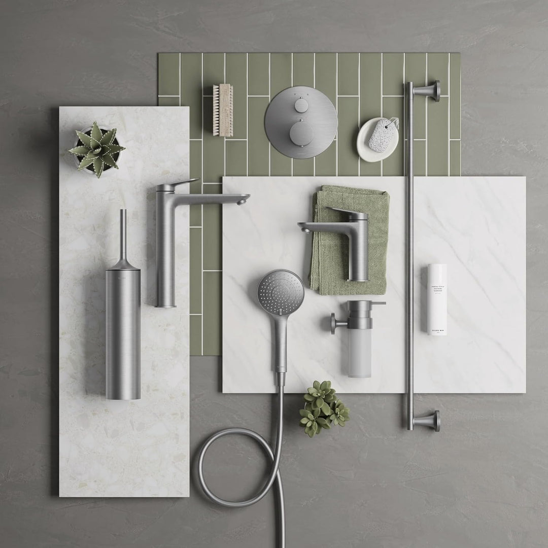 Duravit Wave Standventil (Auslauf Höhe 77 mm), Kaltwasser Waschtischmischer, Kaltwasserhahn Bad, Kal