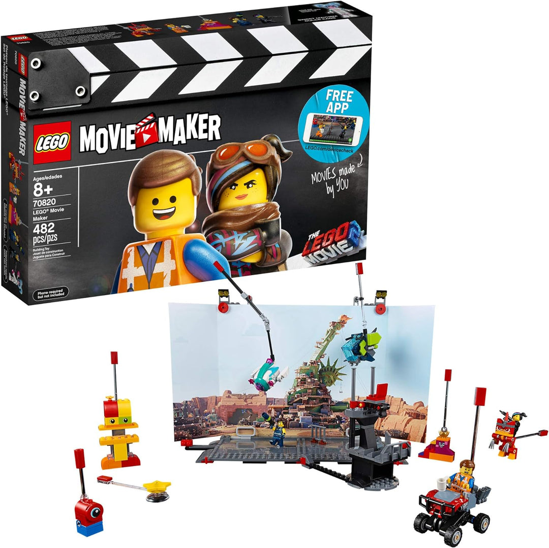 LEGO THE LEGO MOVIE 2 Movie Maker 70820 Building Kit For Kids, Build and Play Creative Director Role