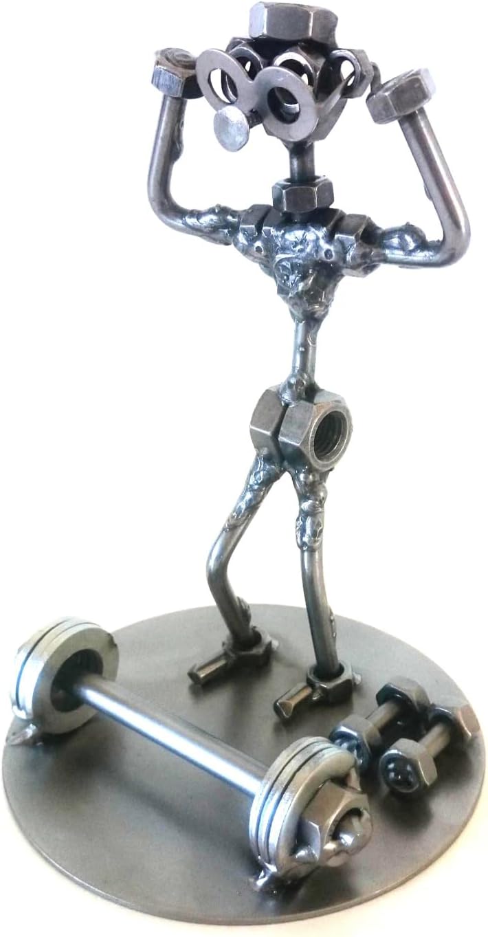 metalman24 Schraubenmännchen Muskelmann Bodybuilder Design II Handarbeit I Geschenkidee I Metallfigu