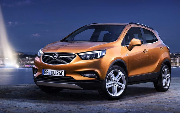 Fussmatten für Opel Mokka und Mokka X ab 2012-2020, passgenau, rutschfest, Absatzschoner aus verstär
