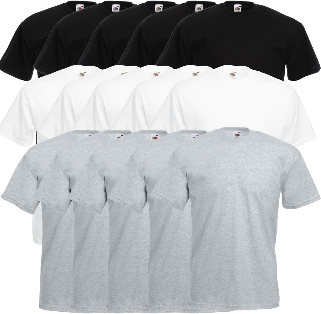 Fruit of the Loom Original Valueweight T Rundhals T-Shirt F140 15er Pack