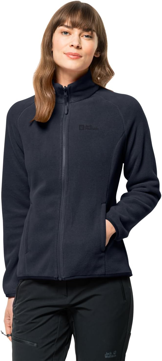 Jack Wolfskin Damen Moonrise Fleecejacke Damen Jacke XL night blue, XL night blue