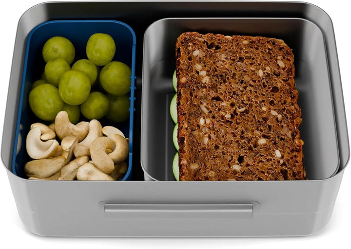 ergobag Edelstahl Brotdose Sternchen - Dunkelblau Sternchen - Dunkelblau One Size, Sternchen - Dunke