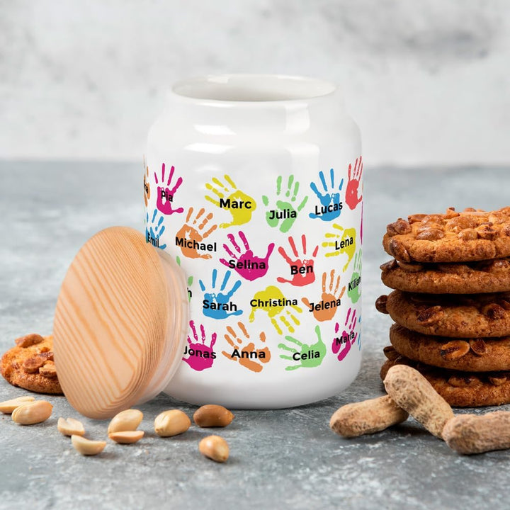 Amikado Abschiedsgeschenk Lehrkraft personalisiert mit Kindernamen - Dankeschön Geschenk von der Kla