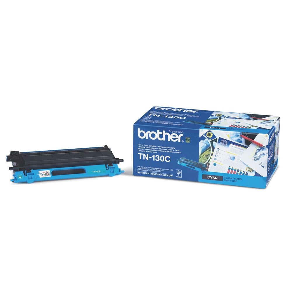 Brother TN130C Cyan Original Toner Pack of 1, Cyan
