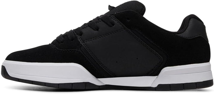 DC Herren Central Casual Low Top Skate Shoe SneakerSkate-Schuh 38 EU Black White, 38 EU Black White