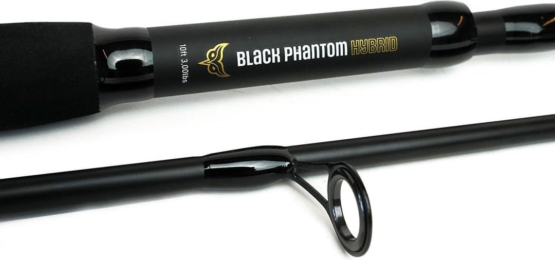 Black Phantom Hybrid Karpfen Set - 10Ft - 3.00lbs - Nobilis LL 3500 - Oneshot -Kompaktes und leistun