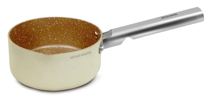 ARTHUR MARTIN, 18 cm Grand Chef Kochtopf, geschmiedetes Aluminium, Antihaftbeschichtung, genietete S