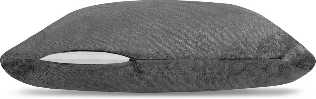 normani Weiche Flanell Dekokissen Kissenbezüge mit und ohne Füllung 45x45 cm Sofkissen Couchkissen W