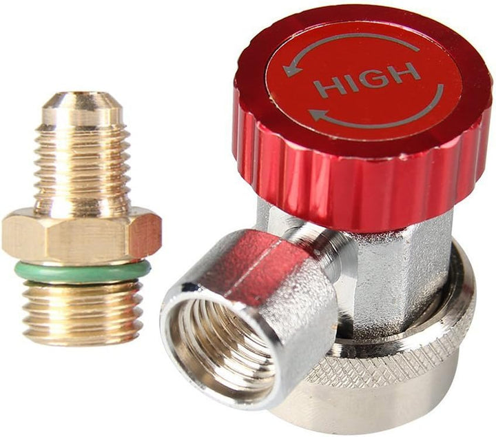 Youngine Einstellbare R134A Schnellkupplung Adapter Fittings High Low Klimaanlage Manifold Gauge Sch