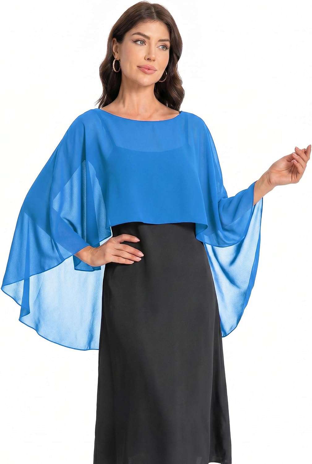 Baoqiya Damen 100 cm Einheitsgrösse Blau, Einheitsgrösse Blau