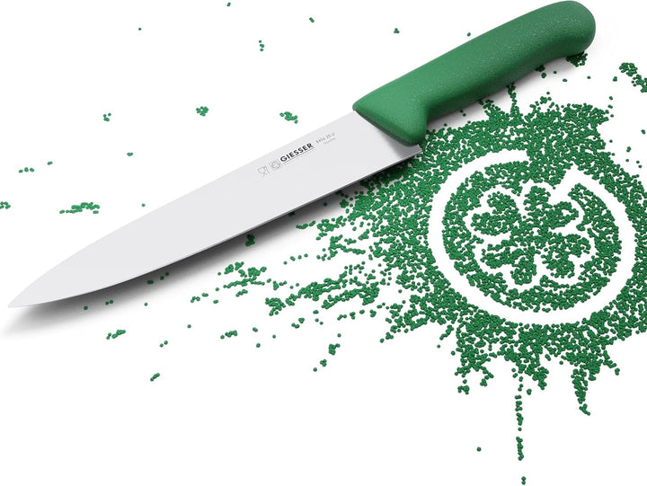 Giesser seit 1776 - Made in Germany - Tranchiermesser grün, Basic Green, Klinge 20 cm, rutschfest, s