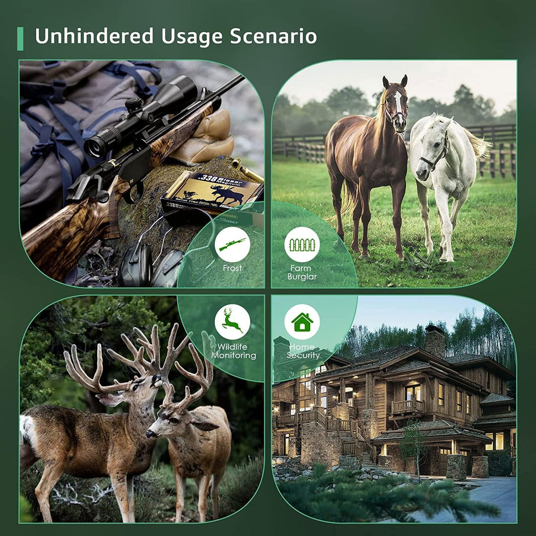 Mini Wildkamera 20MP 1080P HD Wildtierkamera 850nm IR LEDs Wildkamera mit Nachtsicht Bewegungsmelder