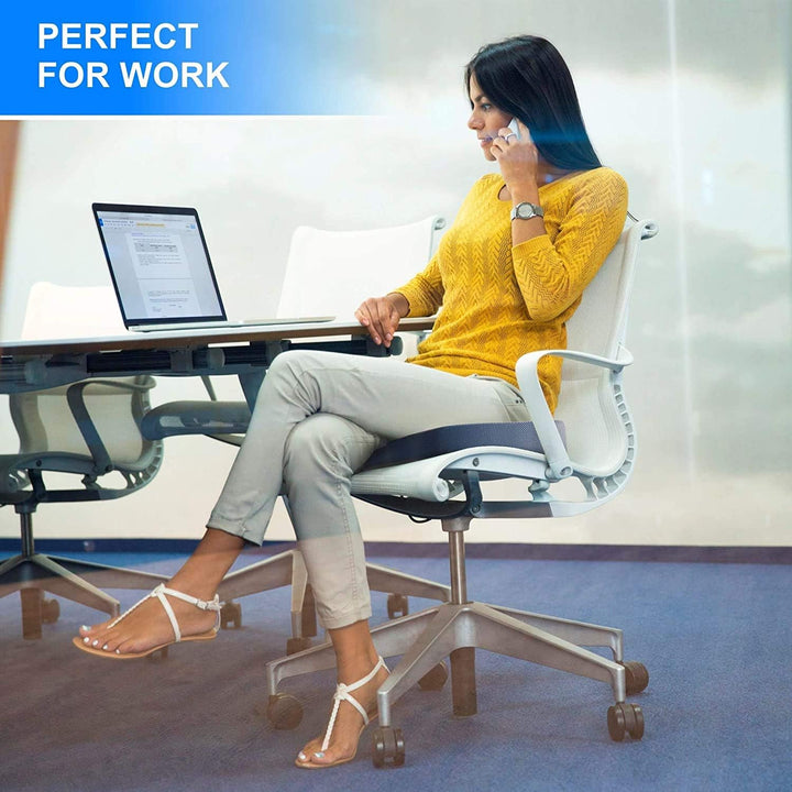 Mosswell ergonomisches Sitzkissen | Mittelfestes Steissbeinkissen mit Gel | Sitzkissen für Bürostu