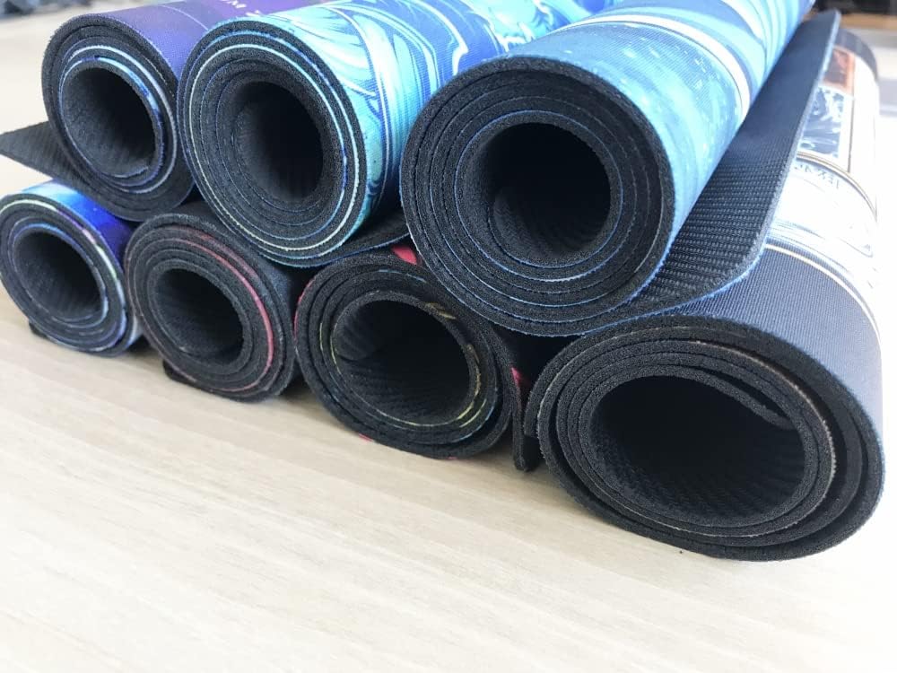 Mlikemat Spielmatte Eldlich The Golden Lord TCG CCG OCG Sammelkartenspielmatte mit Zonen + gratis Ta