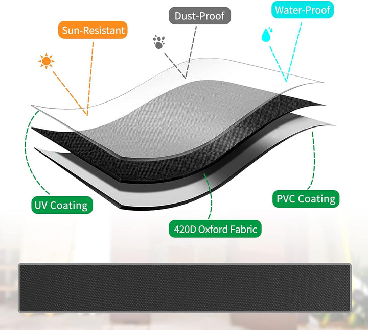 LMYDIDO Schutzhülle für Solardusche, 420D Wasserdicht UV-Schutz Garten Solarduschen Abdeckung, Garte