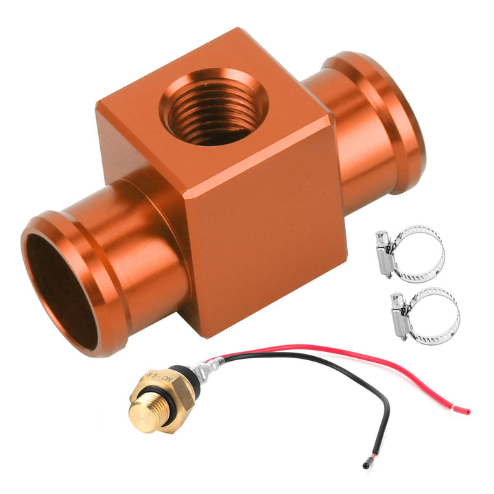 Thermostat Wassertemperaturschalter Kühler Kühlmittellüfter Temperatursensor für Motorrad ATV Geländ