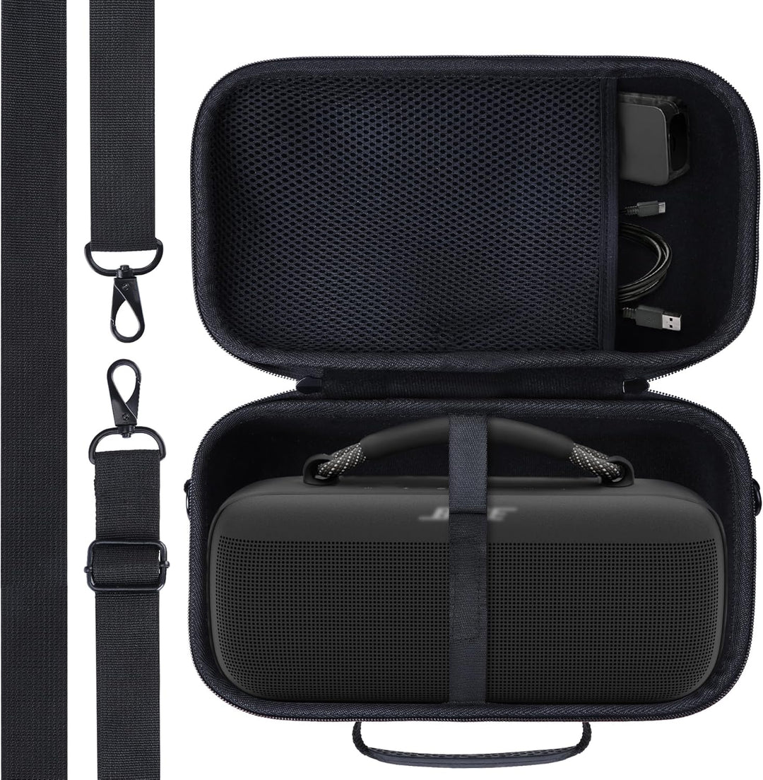 Lebakort Hart Schutz Hülle Etui für Bose Neuer Tragbarer SoundLink Max Grosser Wasserdichter Bluetoo