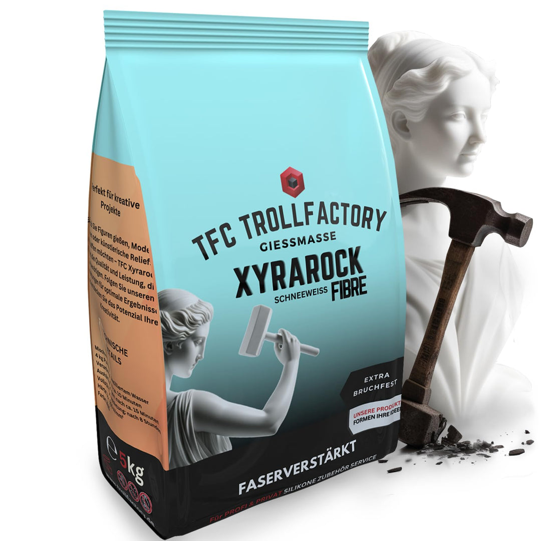 TFC Xyrarock Fibre faserverstärkt extra bruchfest schneeweiss 4:1 - Grösse: 25kg 25 kg, 25 kg