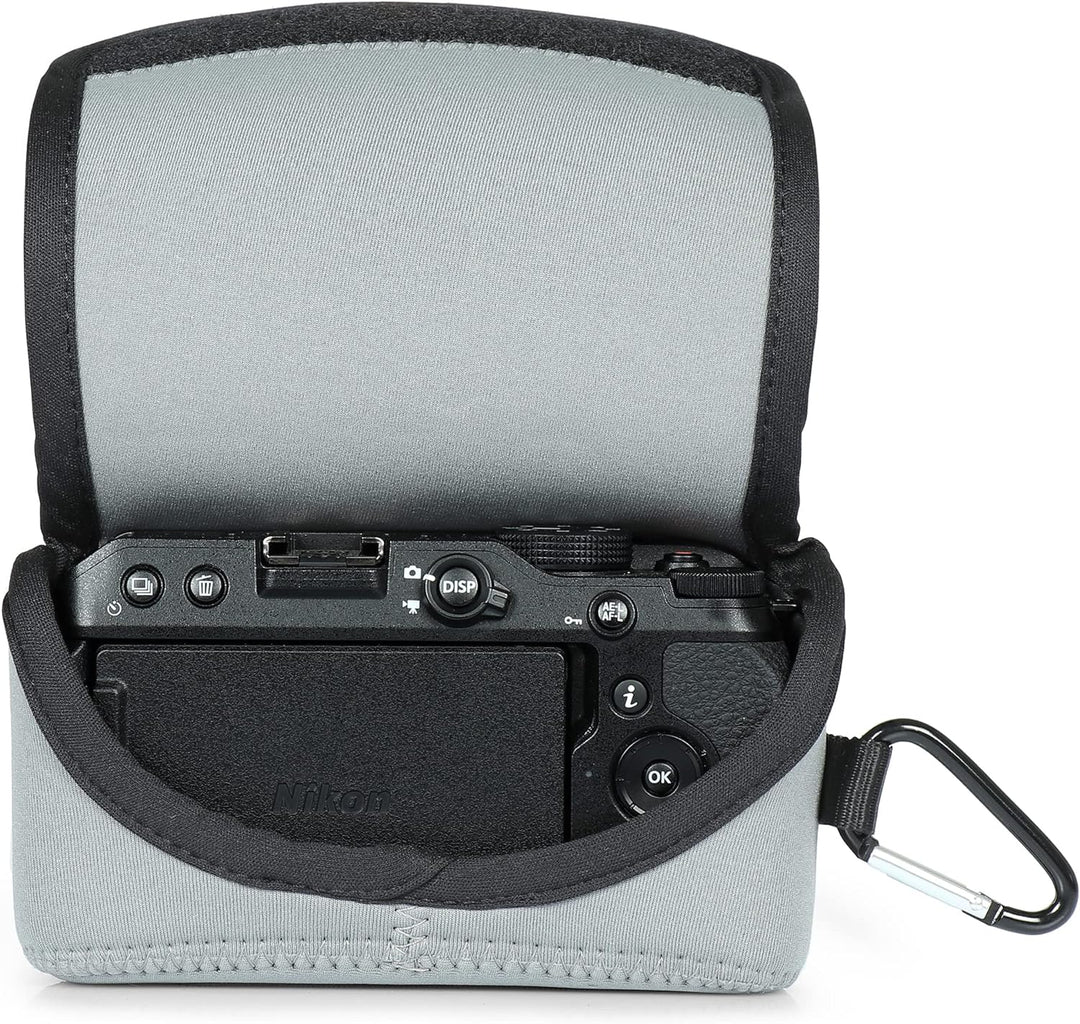 MegaGear Ultraleichte Kameratasche aus Neopren, kompatibel mit Nikon Z30 (16-50mm) (Grau), Grau