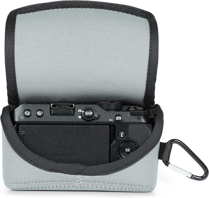MegaGear Ultraleichte Kameratasche aus Neopren, kompatibel mit Nikon Z30 (16-50mm) (Grau), Grau