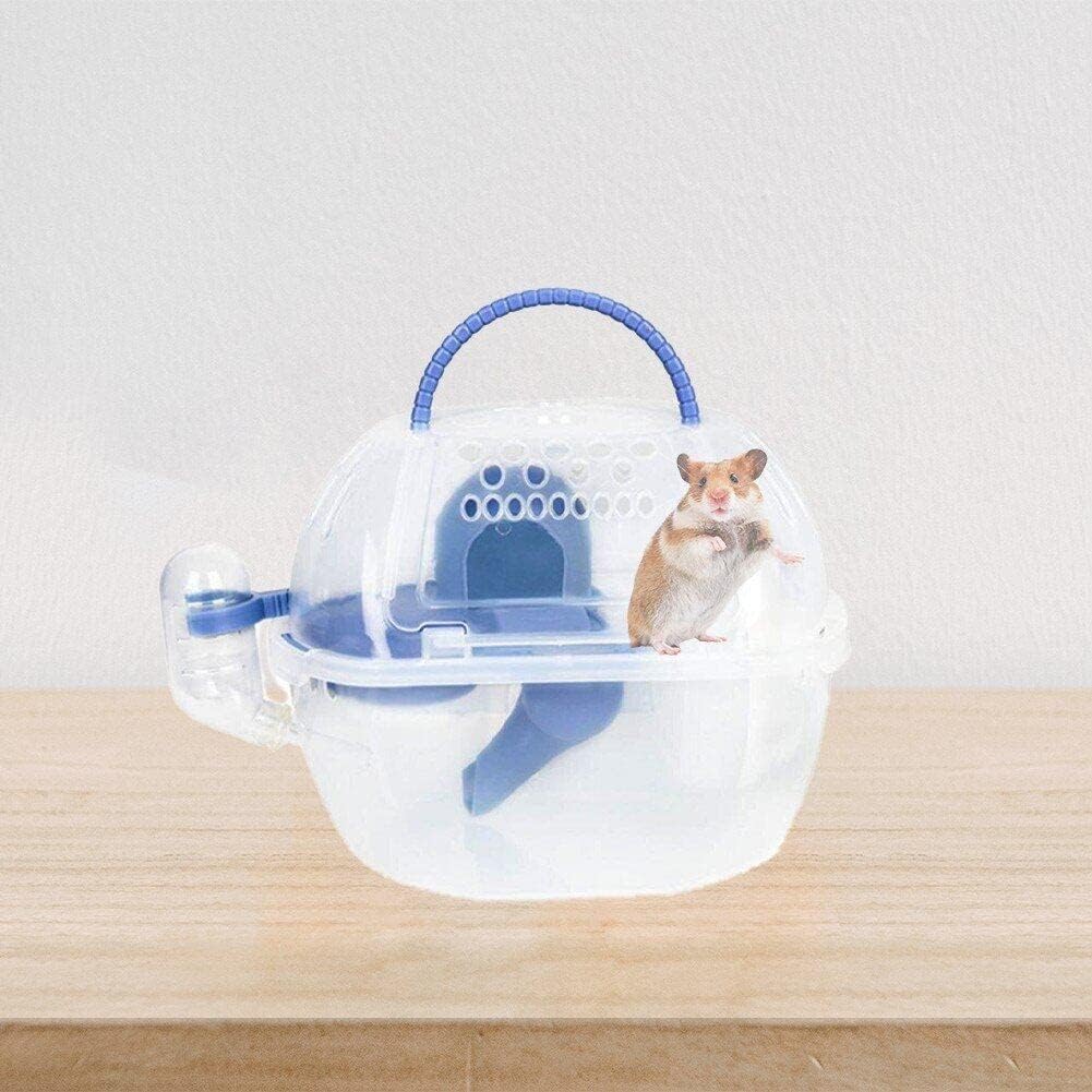Sanfly Hamster-tragekäfig, Reisekäfig Handgehaltenem Transportkäfig Für Kleine Nagetiere, Kleintier-