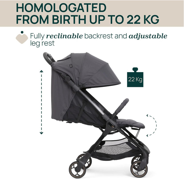 Chicco WE 2 Kinderwagen, leichter, faltbar, von 0 Monaten bis 22 kg, Reise-Kinderwagen, leichter Flu