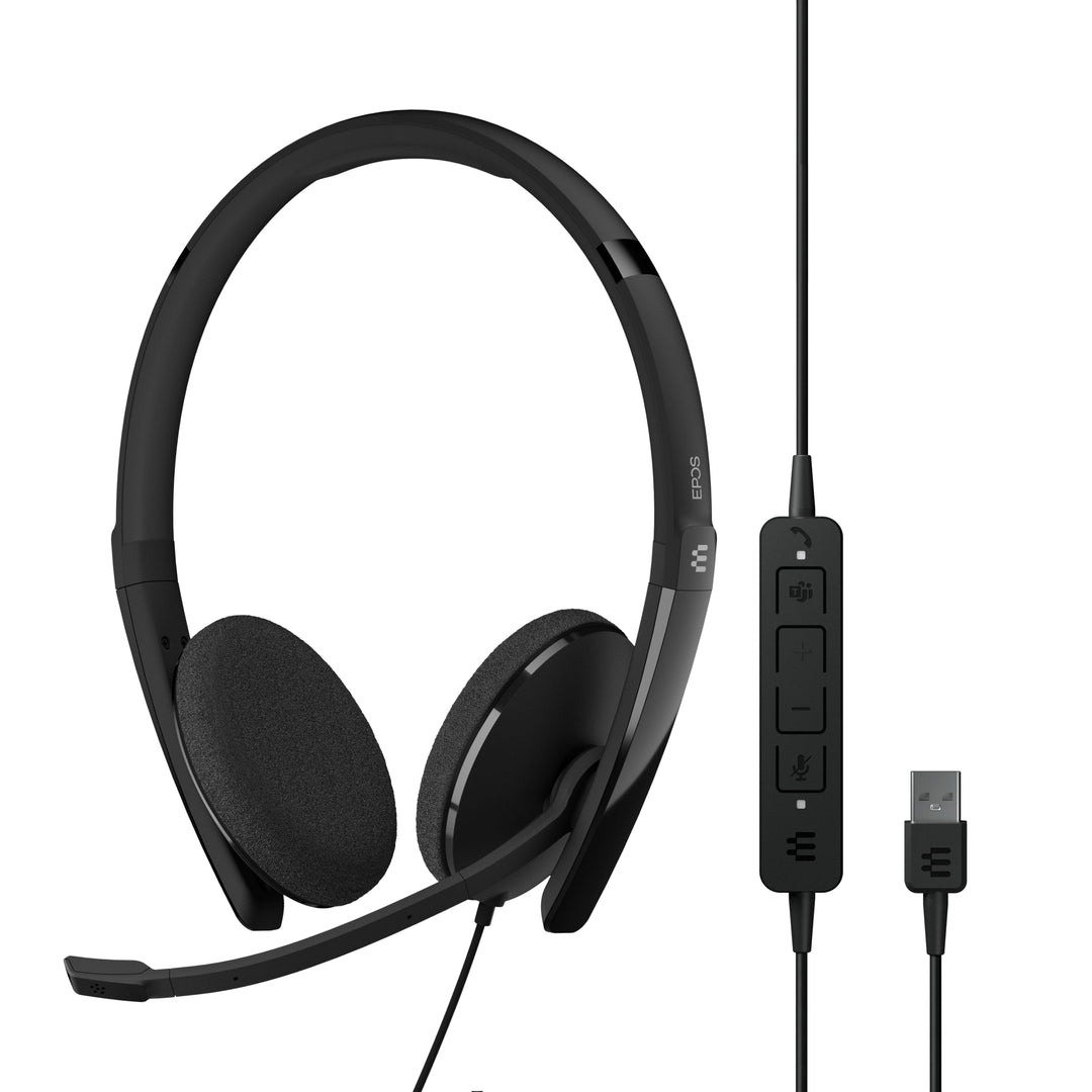 EPOS | Sennheiser Adapt 160T USB II (1000901) kabelgebundenes doppelseitiges Headset USBKonnektivitä