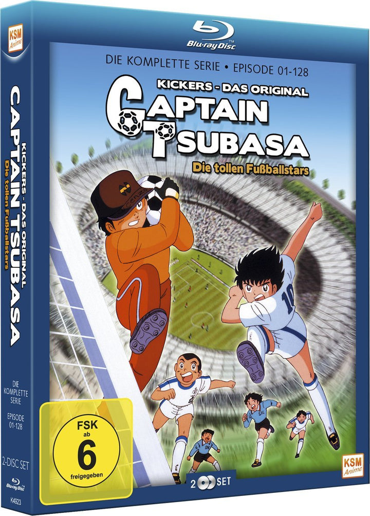 Captain Tsubasa - Die tollen Fussballstars (Limited Gesamtedition) (Episode 01-128) (2 Disc Set) [Bl
