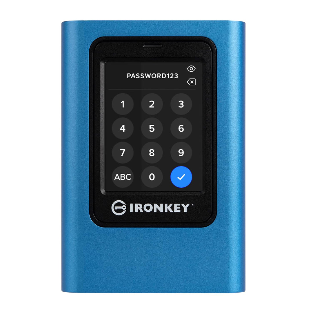 Kingston IronKey Vault Privacy 80 Externe SSD - FIPS 197-zertifiziert und XTS-AES 256-Bit-verschlüss