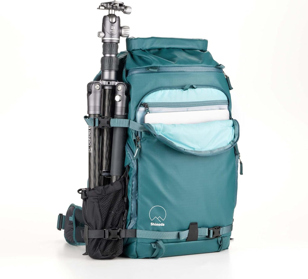 Shimoda Action X v2 Rucksack Family Blaugrün/ein Hauch Von Paradies (Trace Of Paradise) Starter Kit