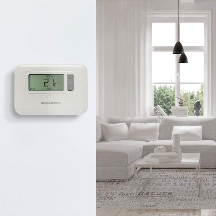 T3R 7-Tage Programmierbarer Drahtloser Thermostat von Honeywell Home Y3C710RFEU Weiss Wireless, Wire