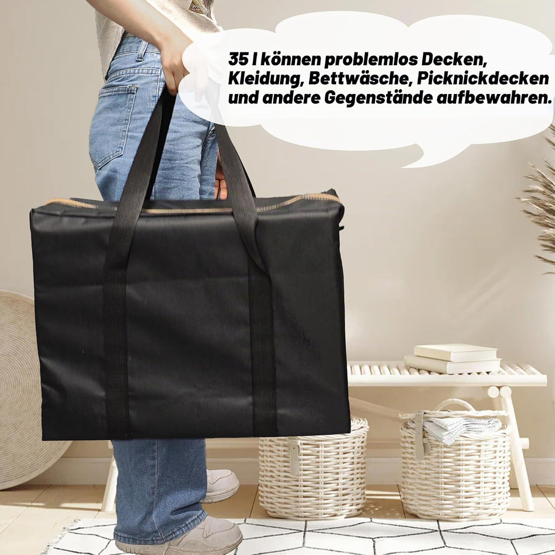 Aufbewahrungstasche 600D Oxford-Gewebe 35L 50X20X36CM Klein Aufbewahrungstasche Für Kleidung Robust