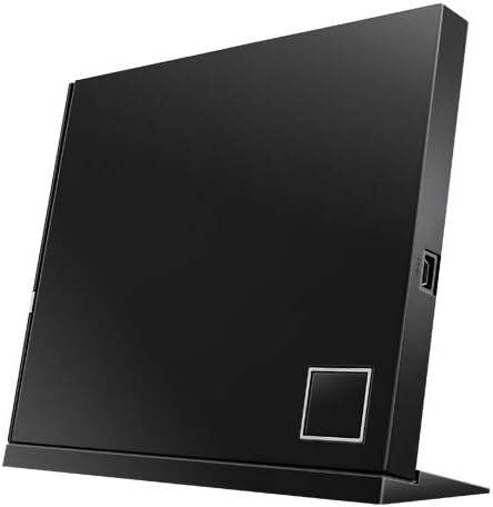 ASUS SBW-06D2X-U Blu-ray Slim-Brenner (M-Disc-Unterstützung, kompatibel mit Windows 7 / 8 / 10 / 11