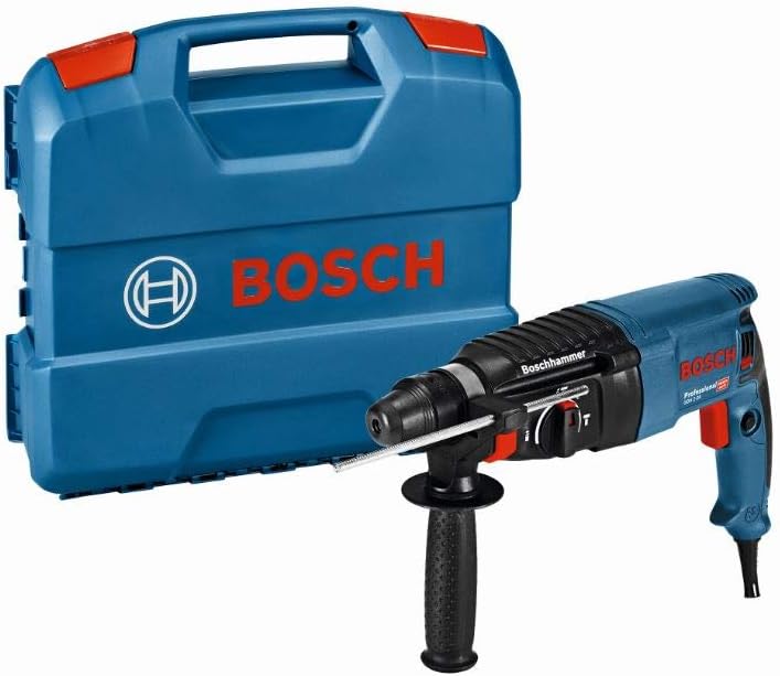 Bosch Professional Bohrhammer GBH 2-26 (Tiefenanschlag, Zusatzhandgriff, 830 Watt-Motor, SDS-Plus We