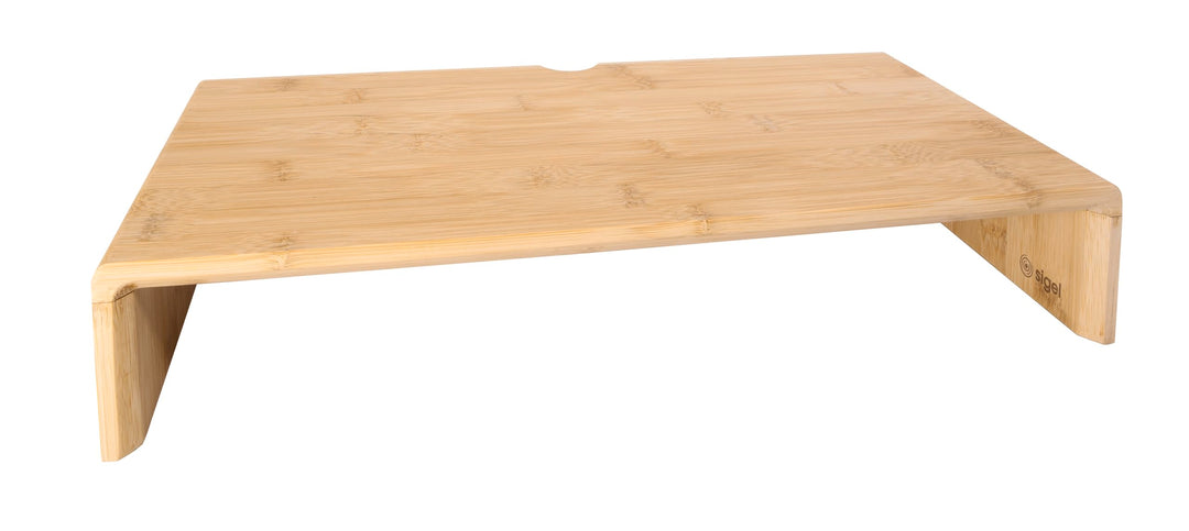 Sigel SA208 Monitorständer aus Bambus, Monitorerhöhung 50 x 8 x 19,5 cm Monitorständer Bambus, Monit