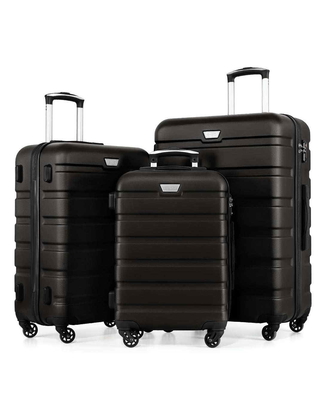COOLIFE Hartschalen-Koffer Trolley Rollkoffer Reisekoffer ardschale Boardcase Handgepäck mit TSA-Sch