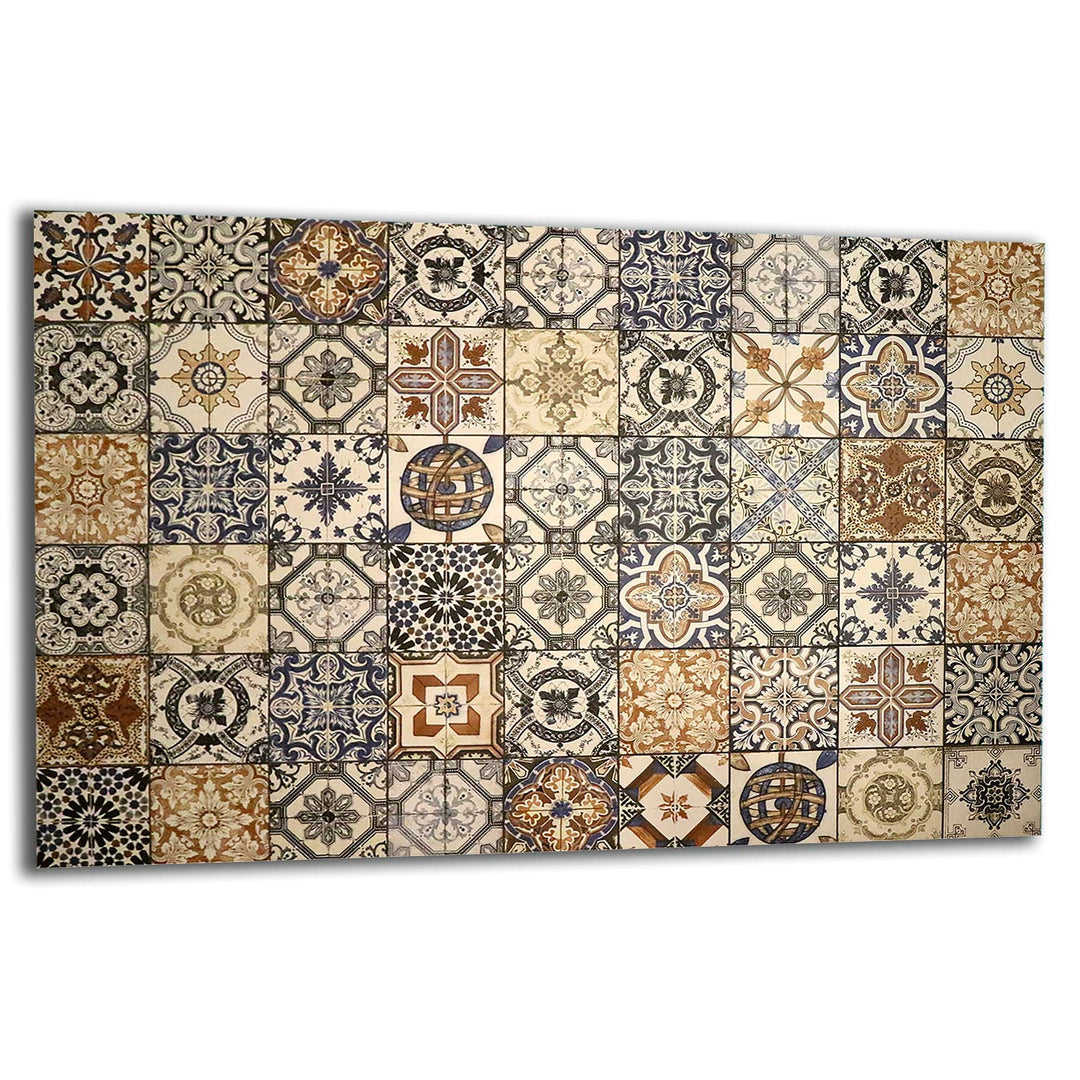 TMK | Herdabdeckplatte 80x52 cm 1-teilig Ceranfeldabdeckung Induktion Herdschutz Spritzschutz Glaspl
