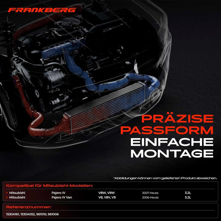 Frankberg Federbeinstützlager Kompatibel mit Pajero IV V8W V9W 3.2L 2007-Huete Pajero IV Van V8 V8V