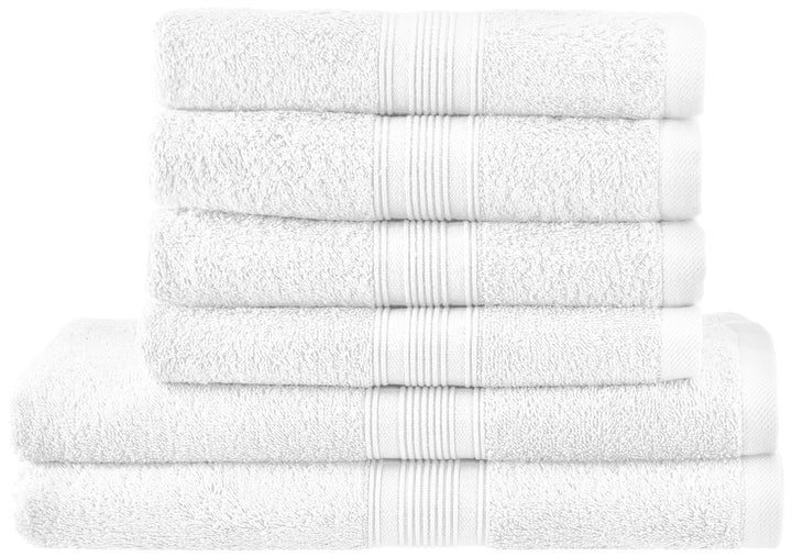 NatureMark Handtuchset, weiss, Weiss